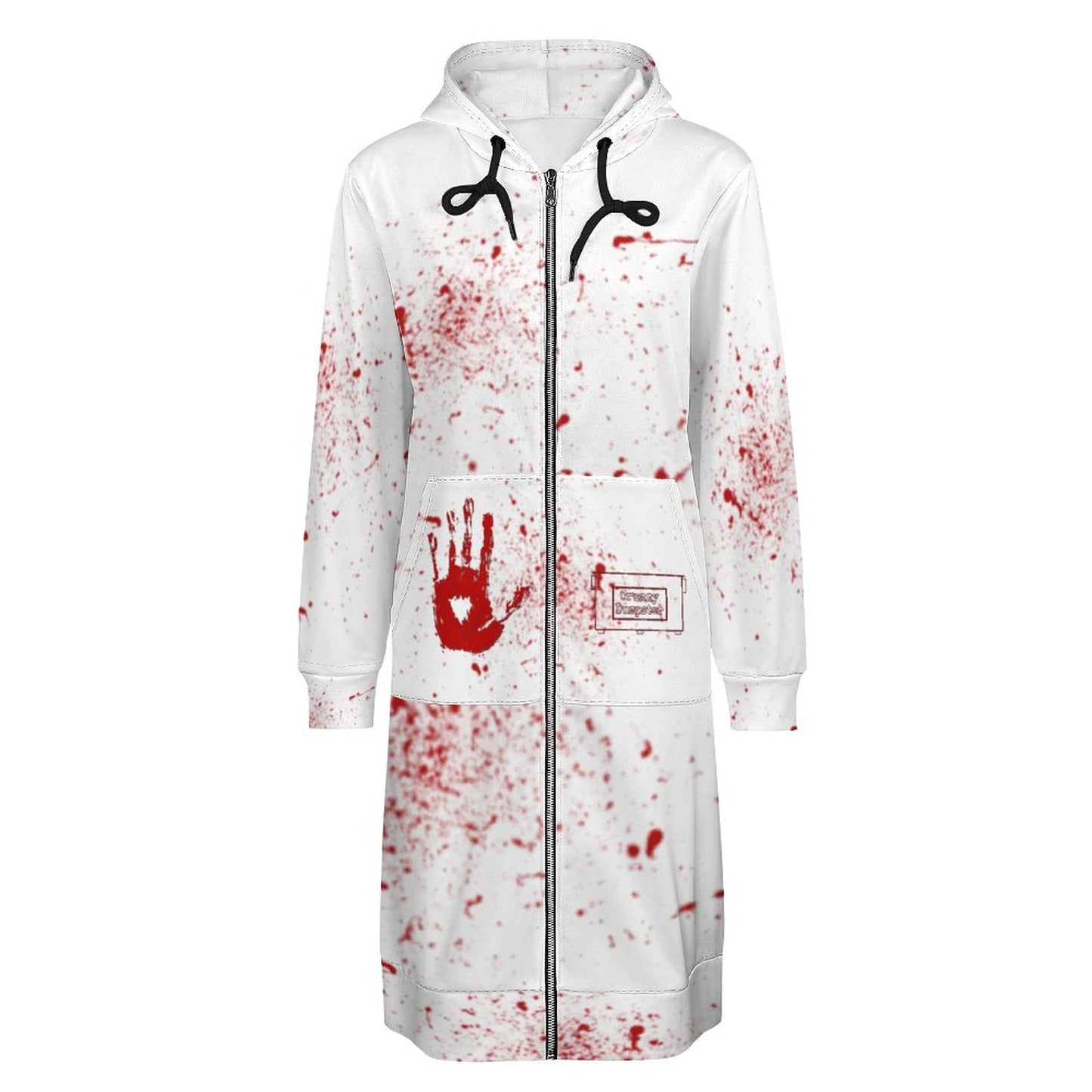 Blooodie Full Zipper Long Sleeve Hoodie