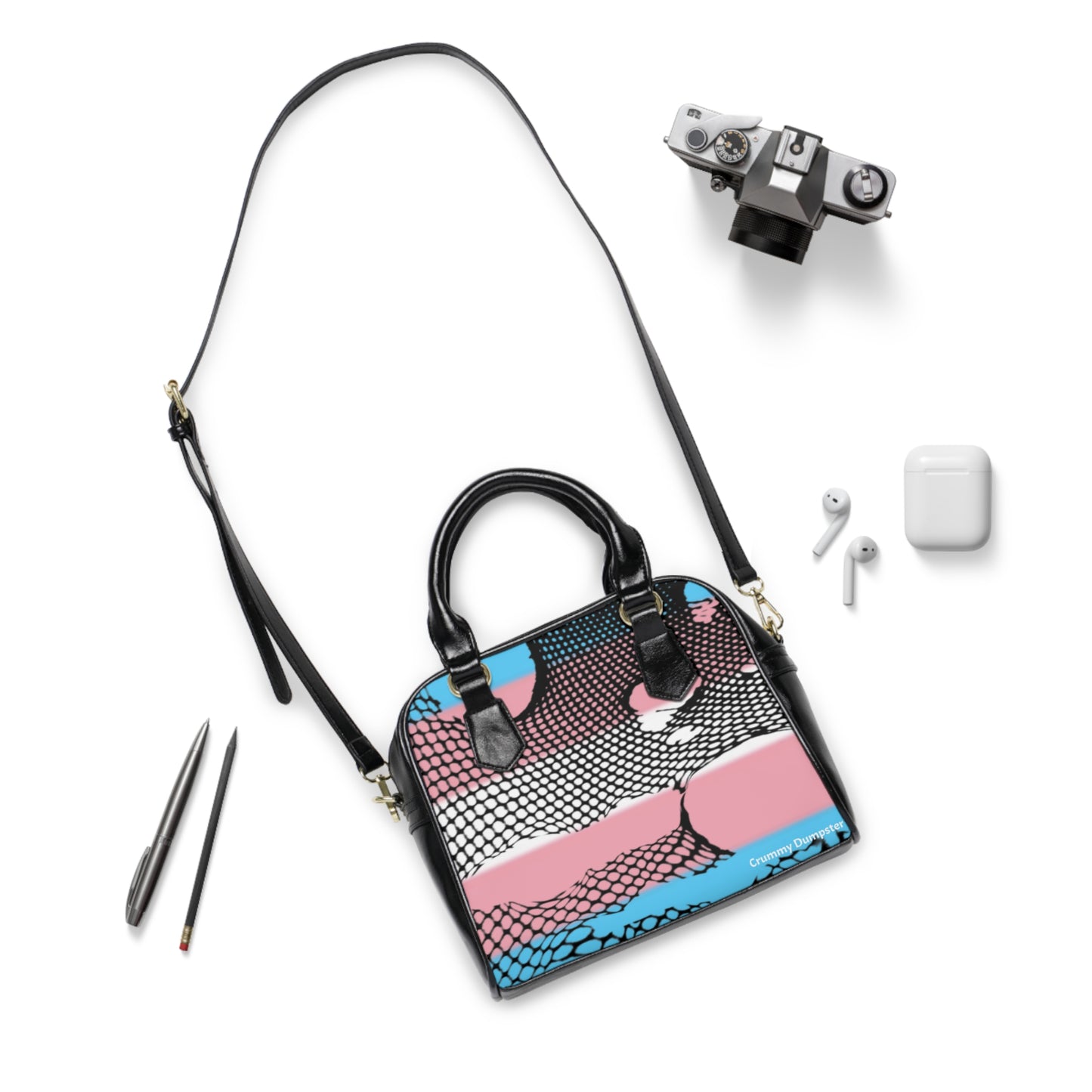 Trans Pride Shoulder Handbag