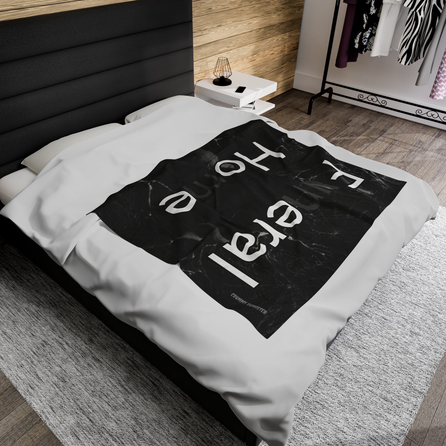 FunERAL HOmE Velveteen Plush Blanket