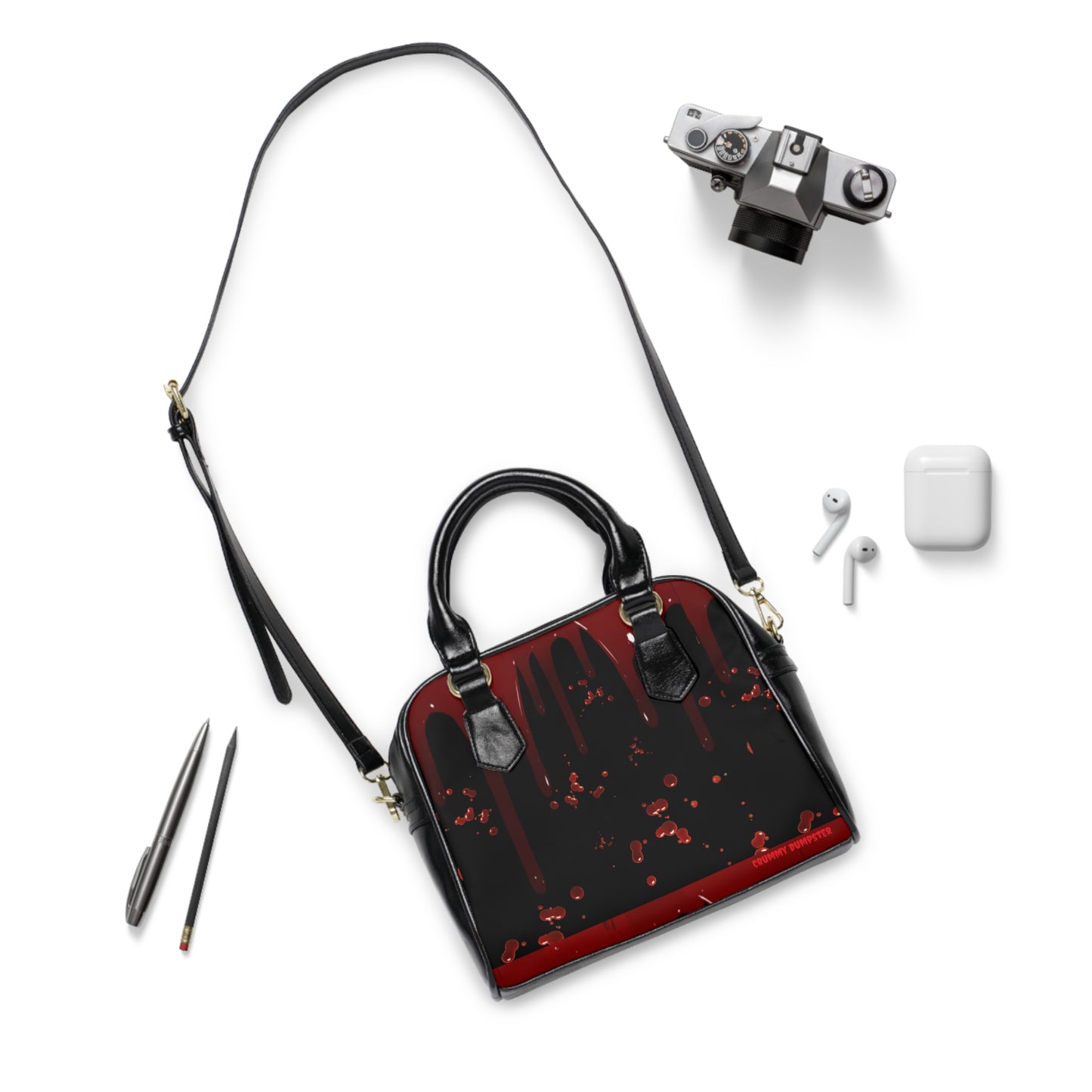 Blood Bag Shoulder Handbag