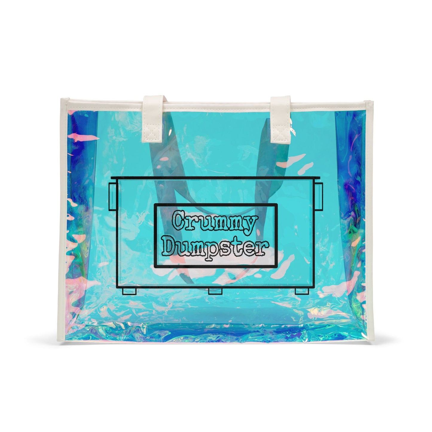 Holographic Crummy Dumpster Tote Bag