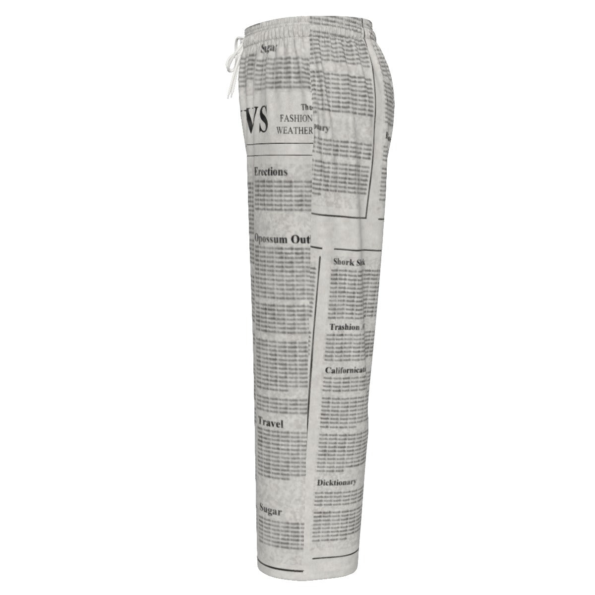 Trashy News Unisex Wide Leg Pants