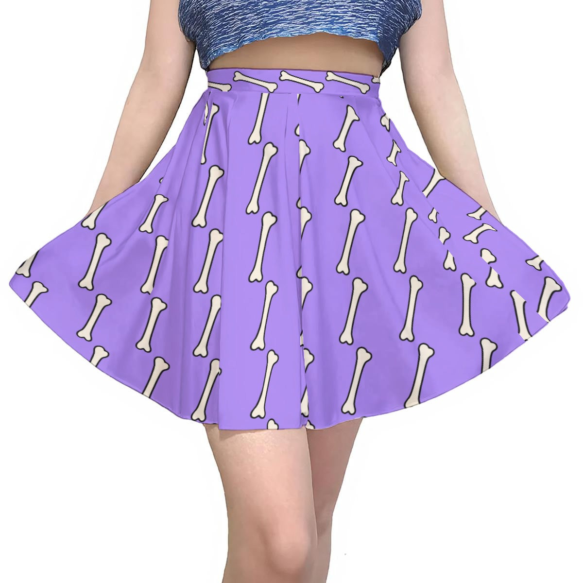 Boned Short Skirt