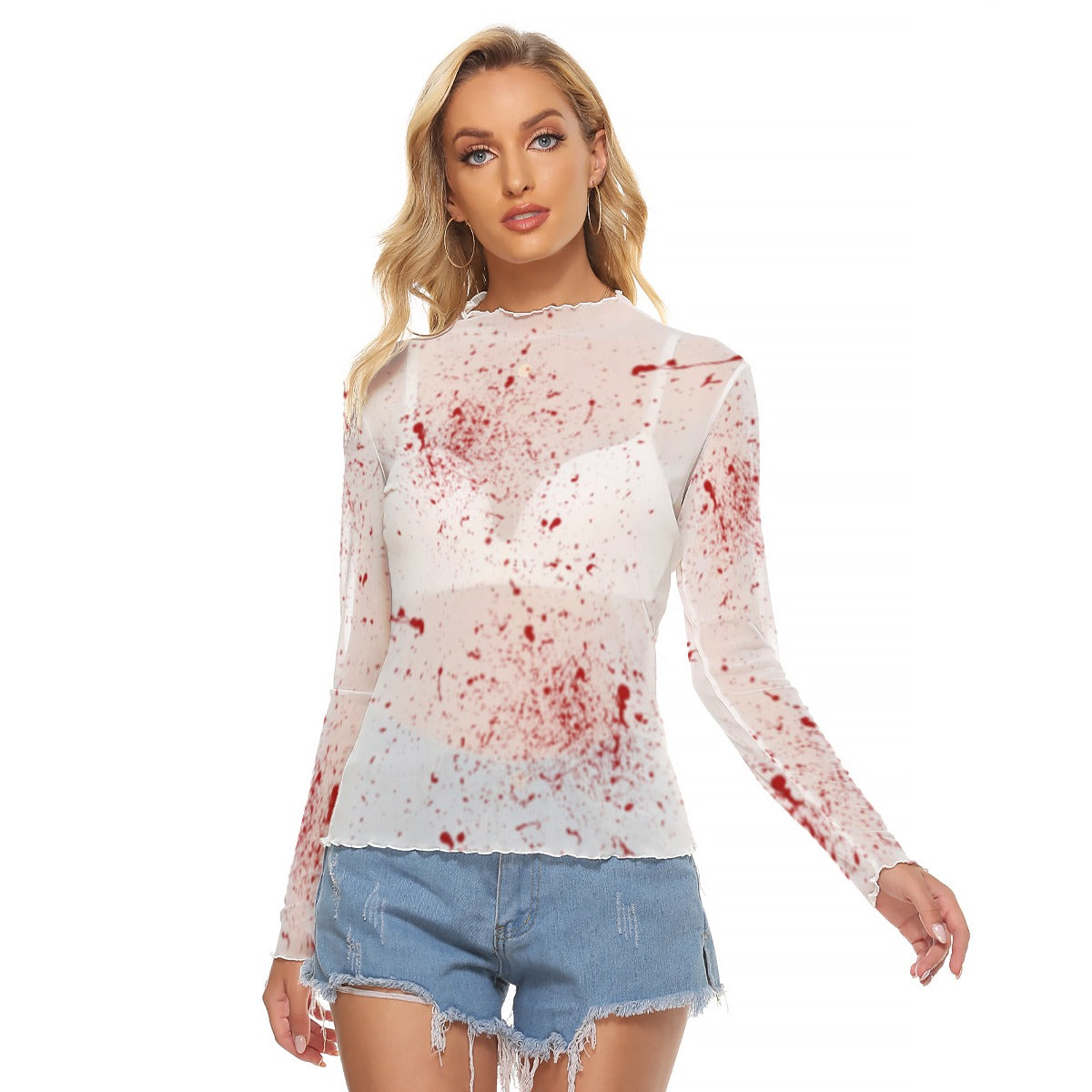 Splatter Me Mesh T-shirt