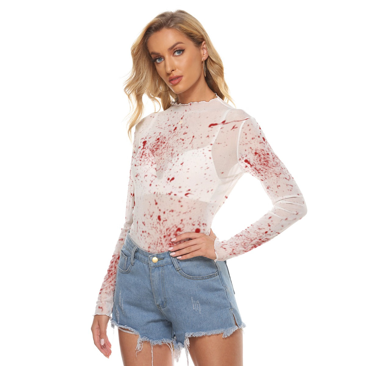 Splatter Me Mesh T-shirt
