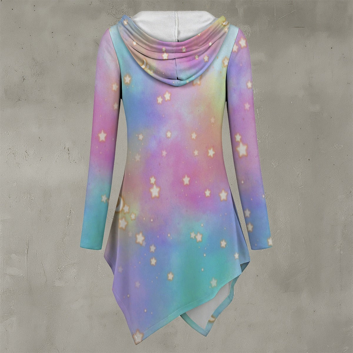 Frootgully Asymmetric Hem Hoodie