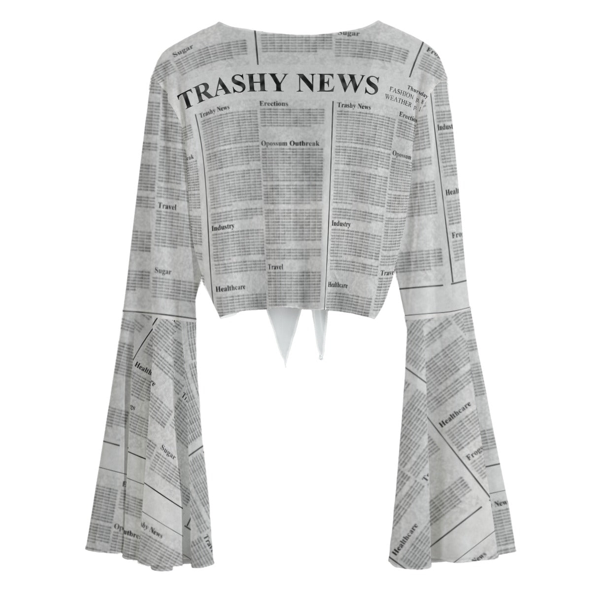 Trashy News Bell Sleeve Blouse