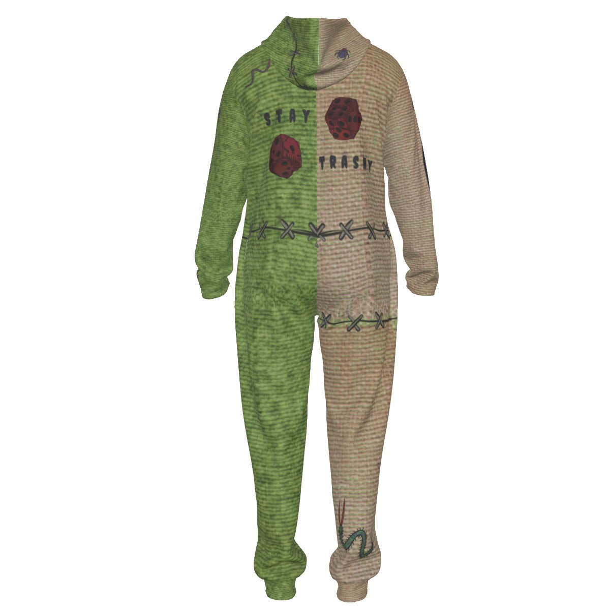 Gambler Unisex Thickened Home Jumpsuit