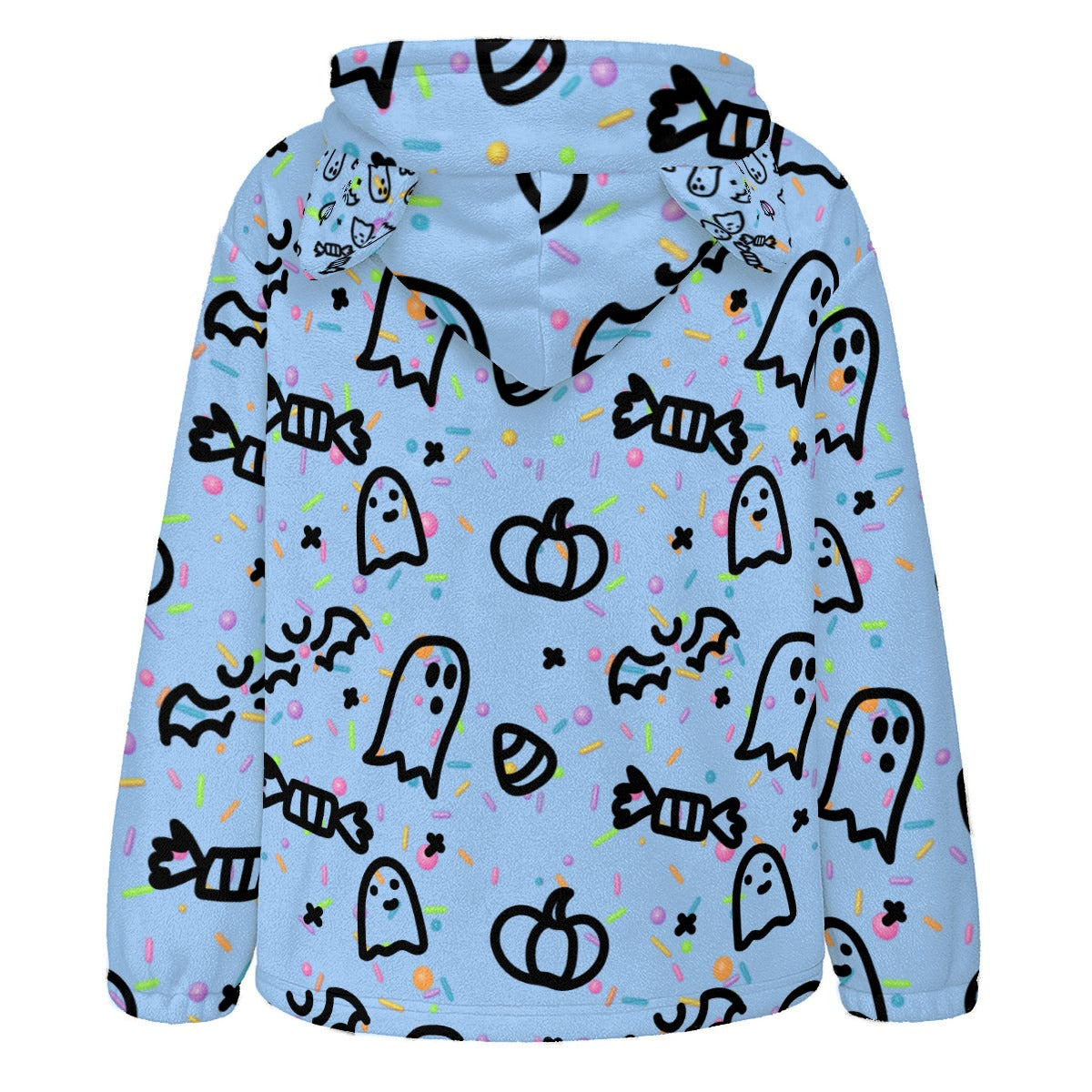Powderpuff Cat Ear Hoodie