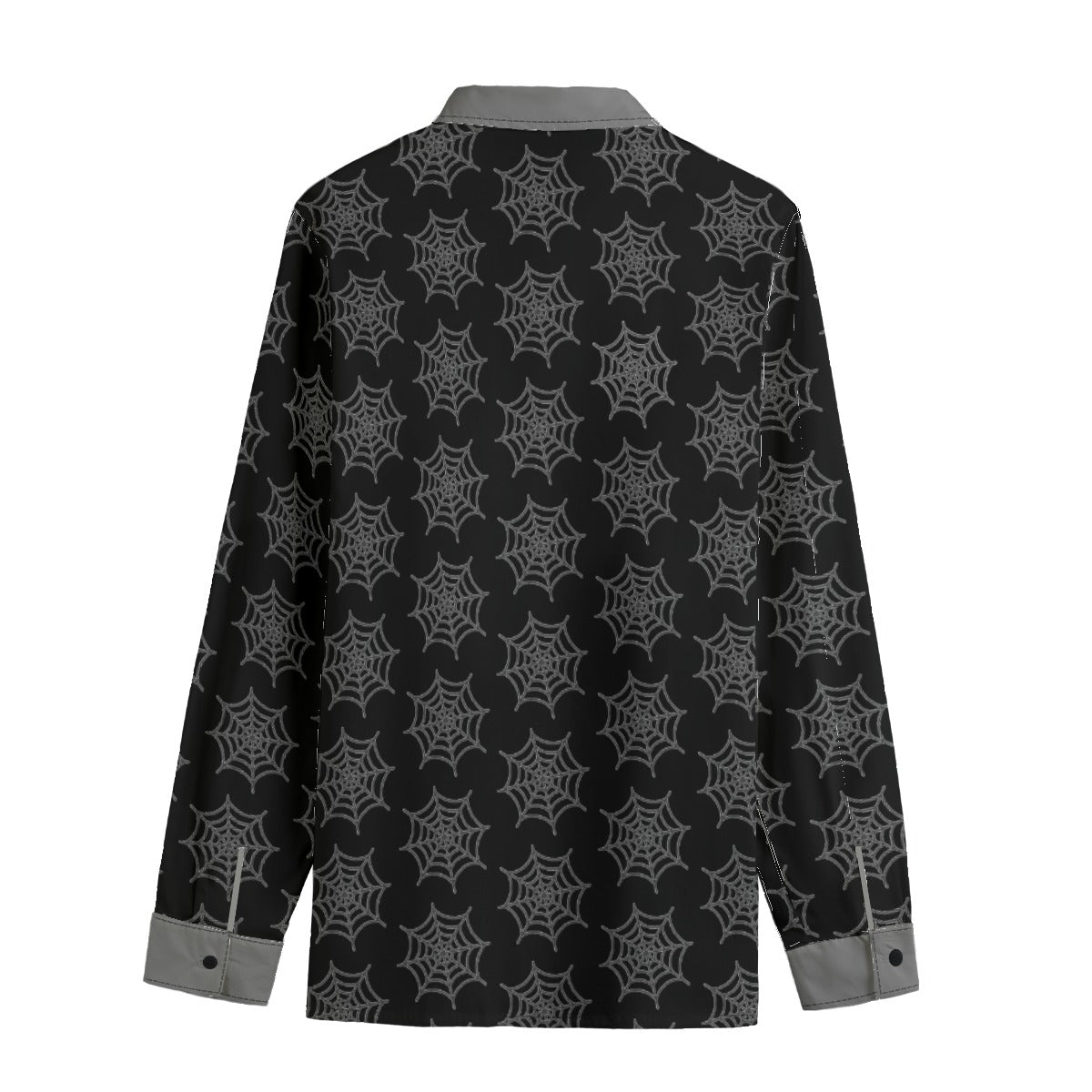 Spooderweb Lapel Collar Shirt