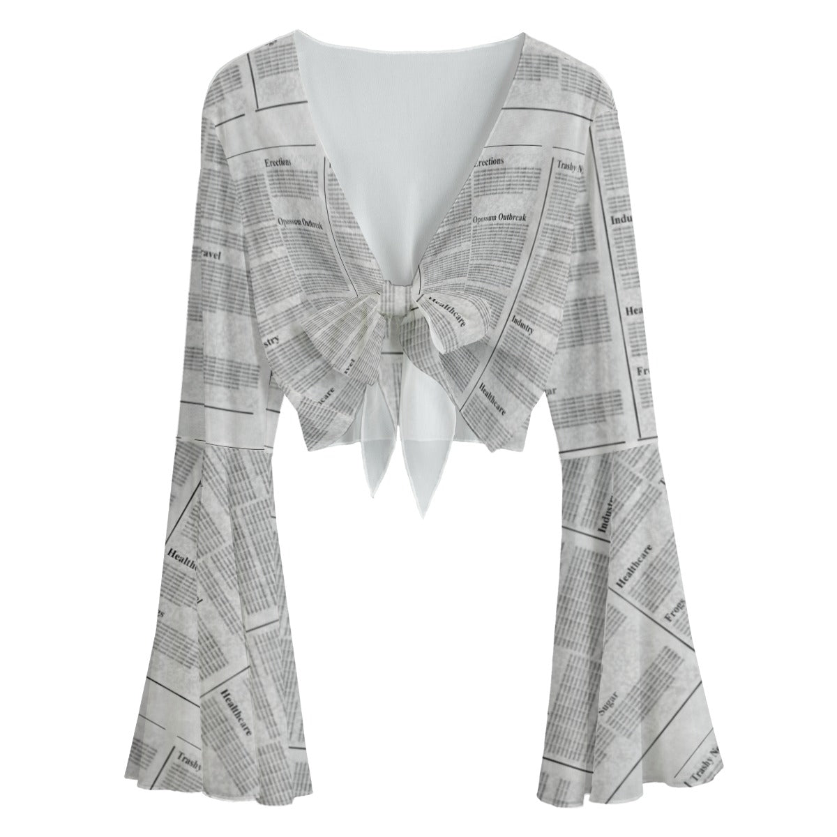 Trashy News Bell Sleeve Blouse