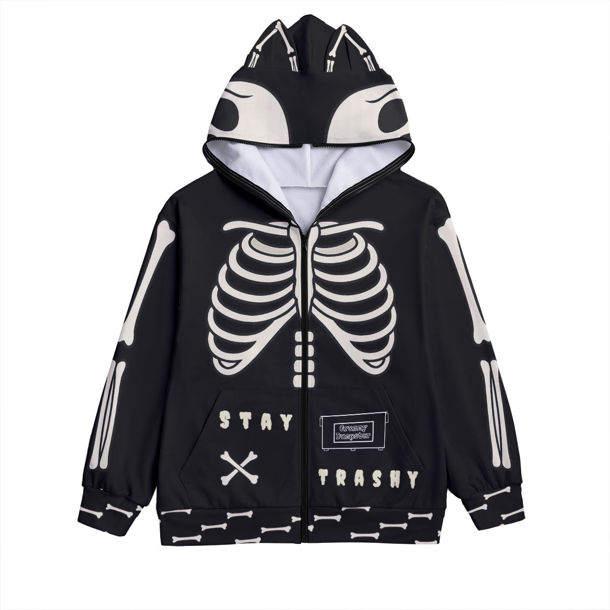 Skelestuff Unisex Hoodie Full Zip
