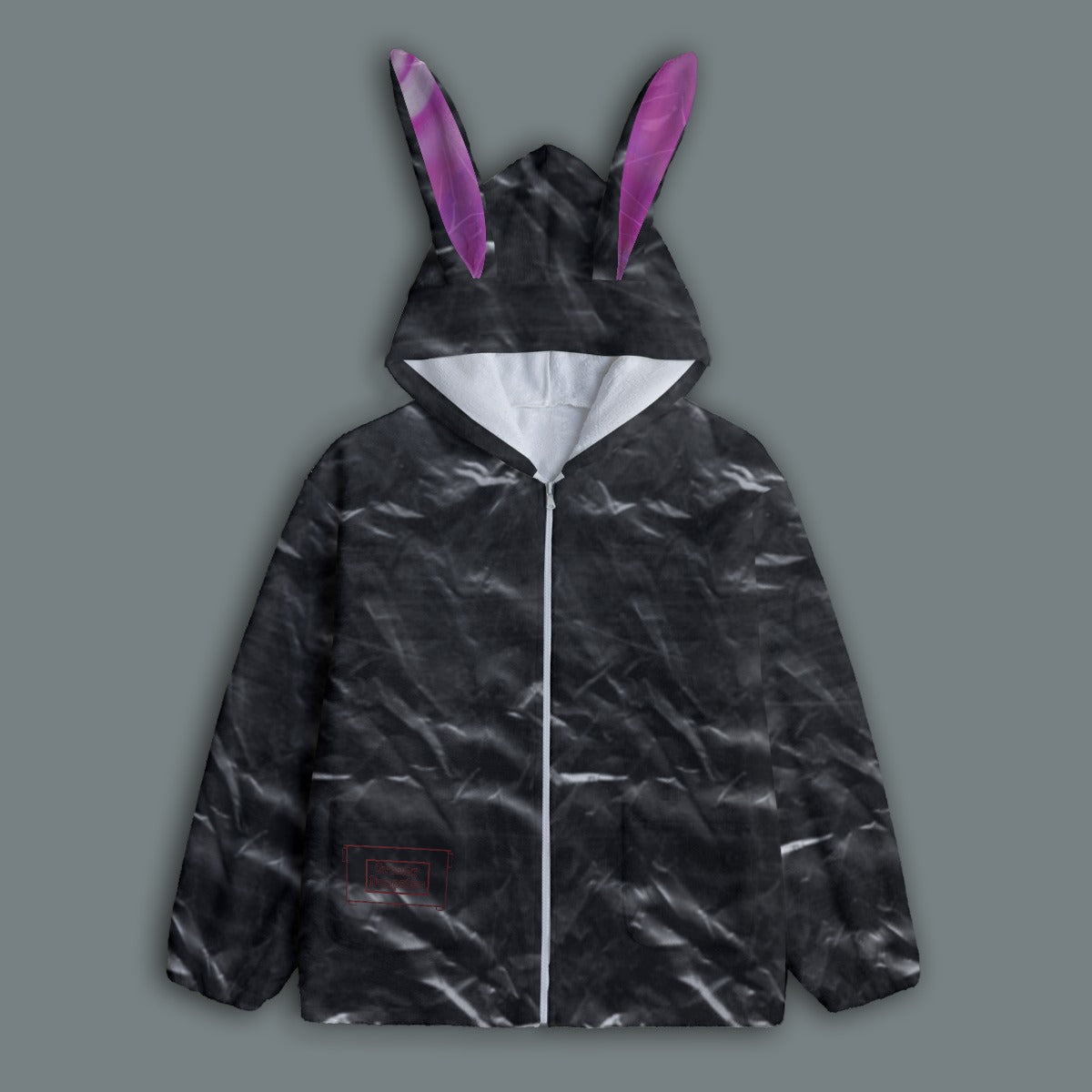 Trashy Bun Bun Plush Hooded Top