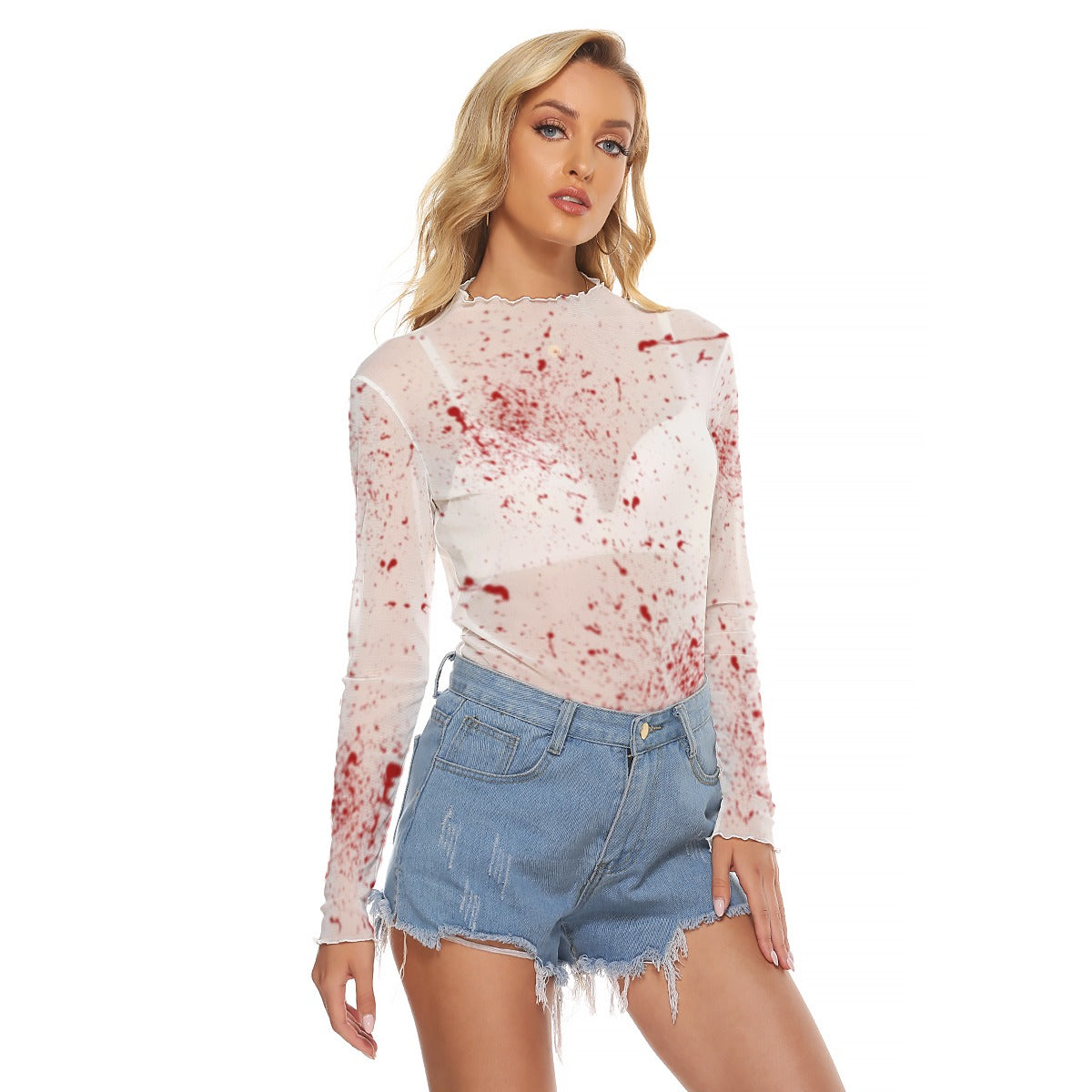 Splatter Me Mesh T-shirt