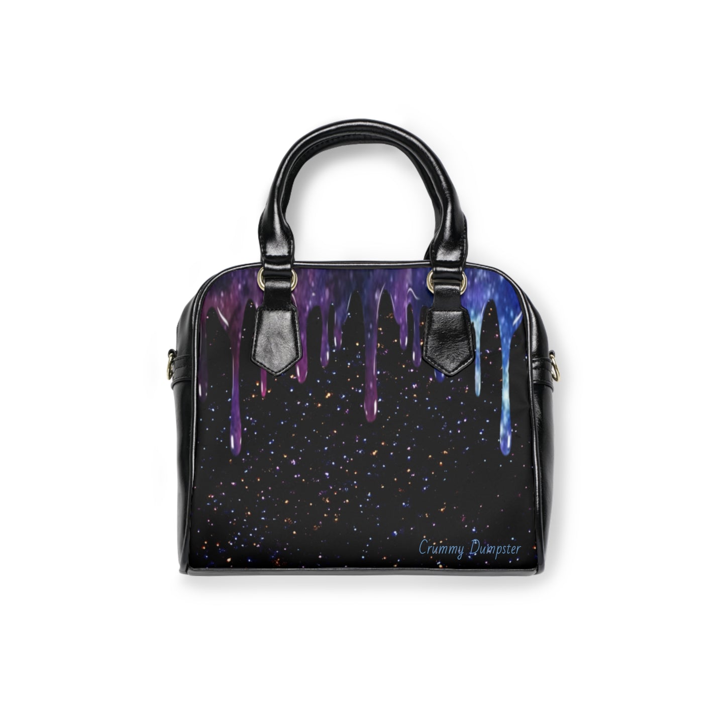 Galaxy Drip Shoulder Handbag