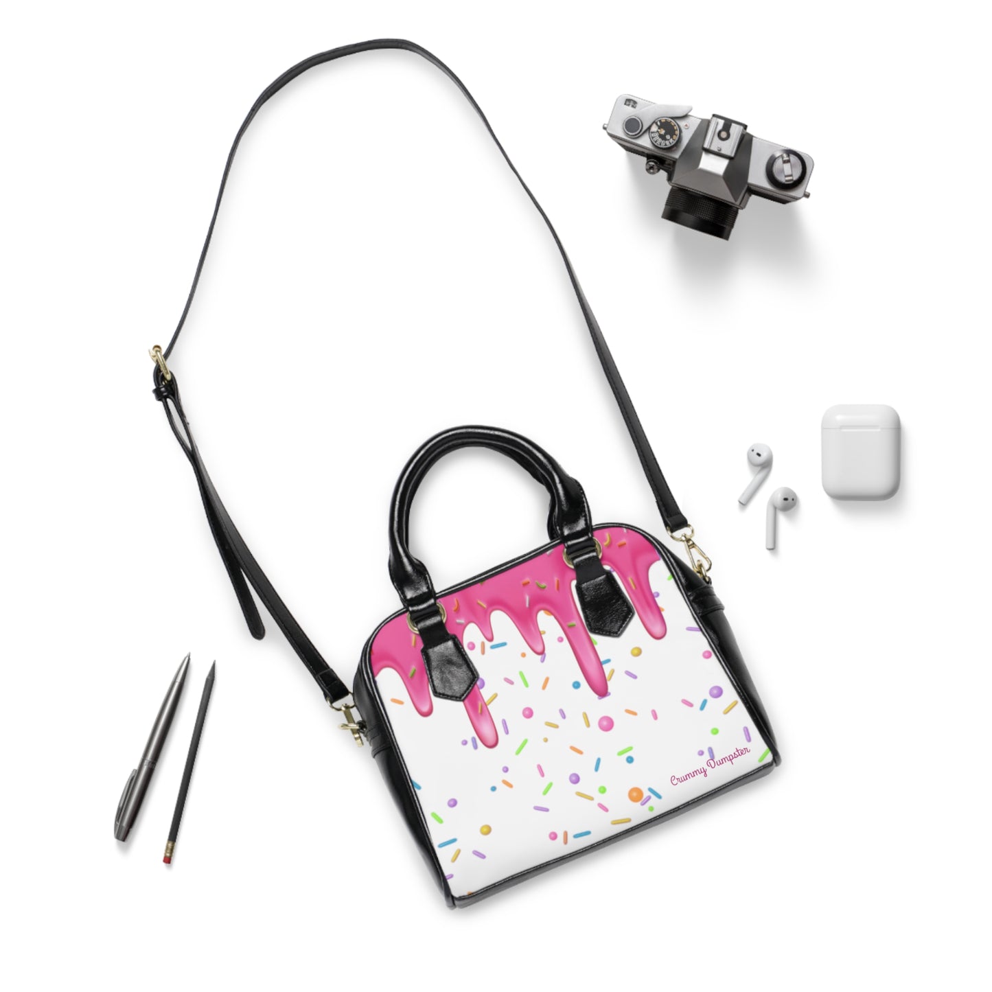 Sprinkle Pie Shoulder Handbag