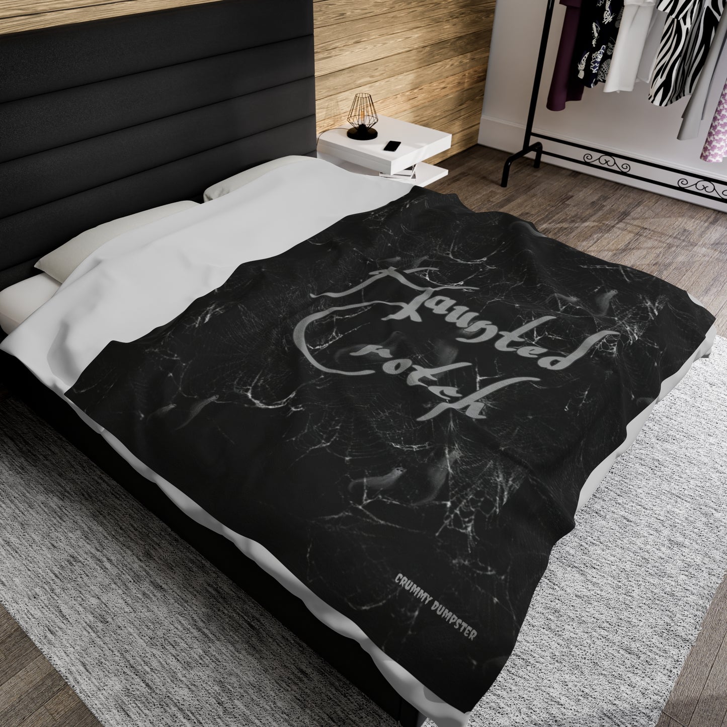 Haunted Velveteen Plush Blanket