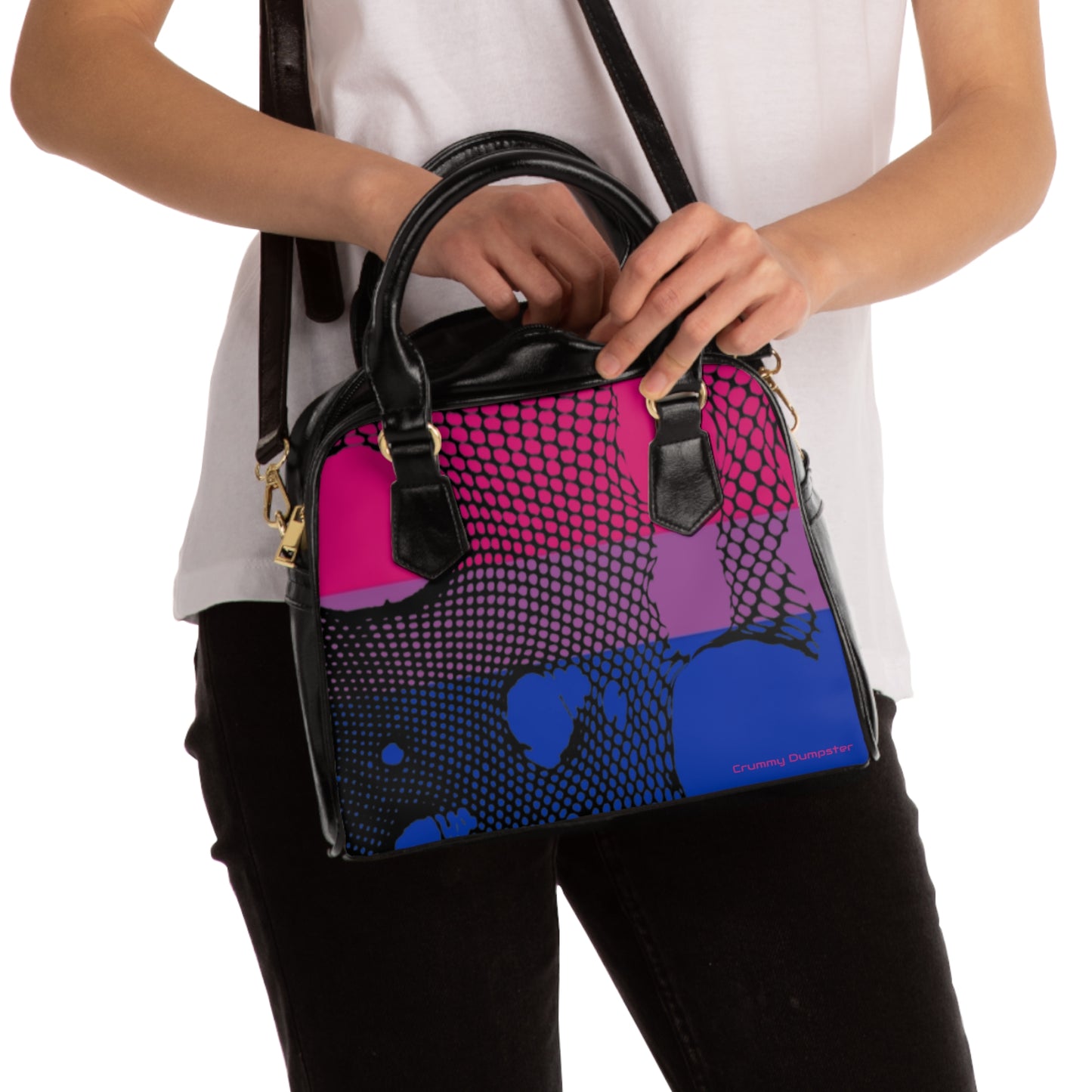 Bi Pride Shoulder Handbag