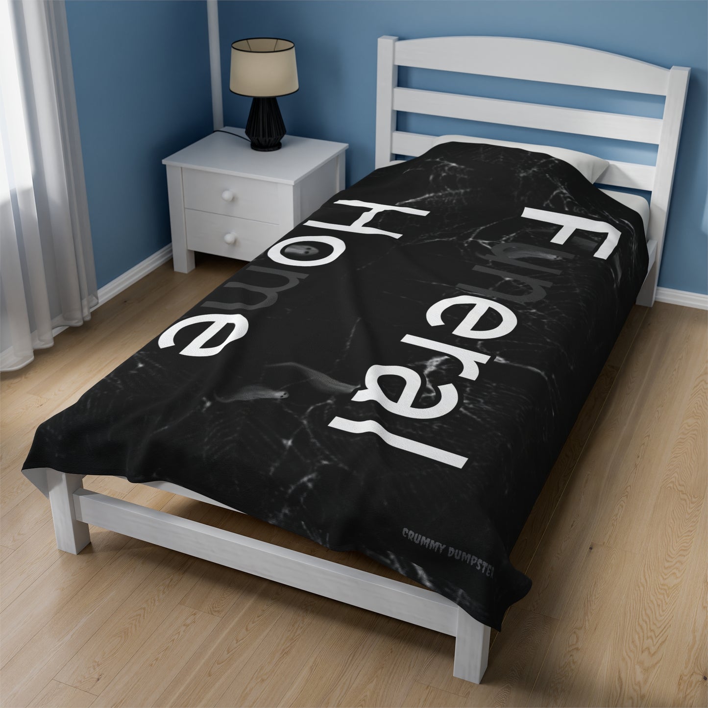 FunERAL HOmE Velveteen Plush Blanket