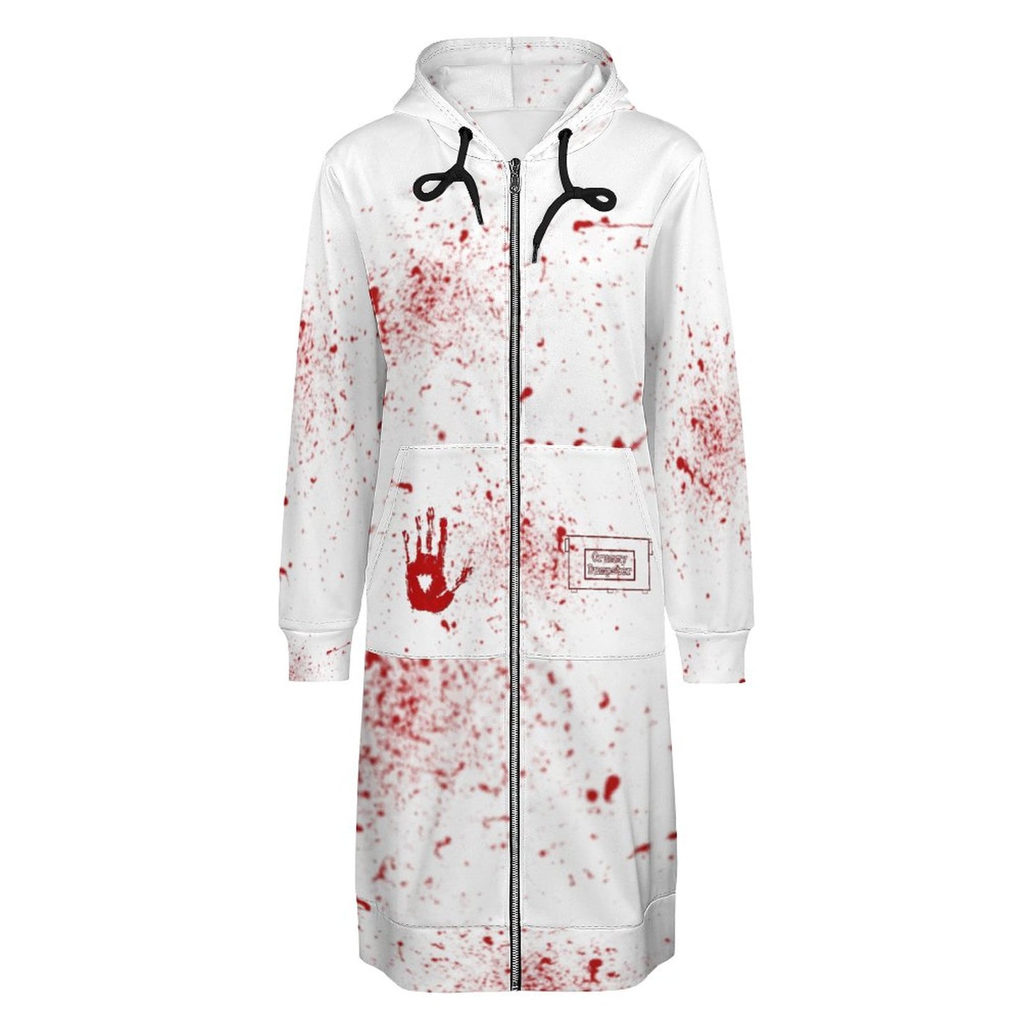 Blooodie Full Zipper Long Sleeve Hoodie