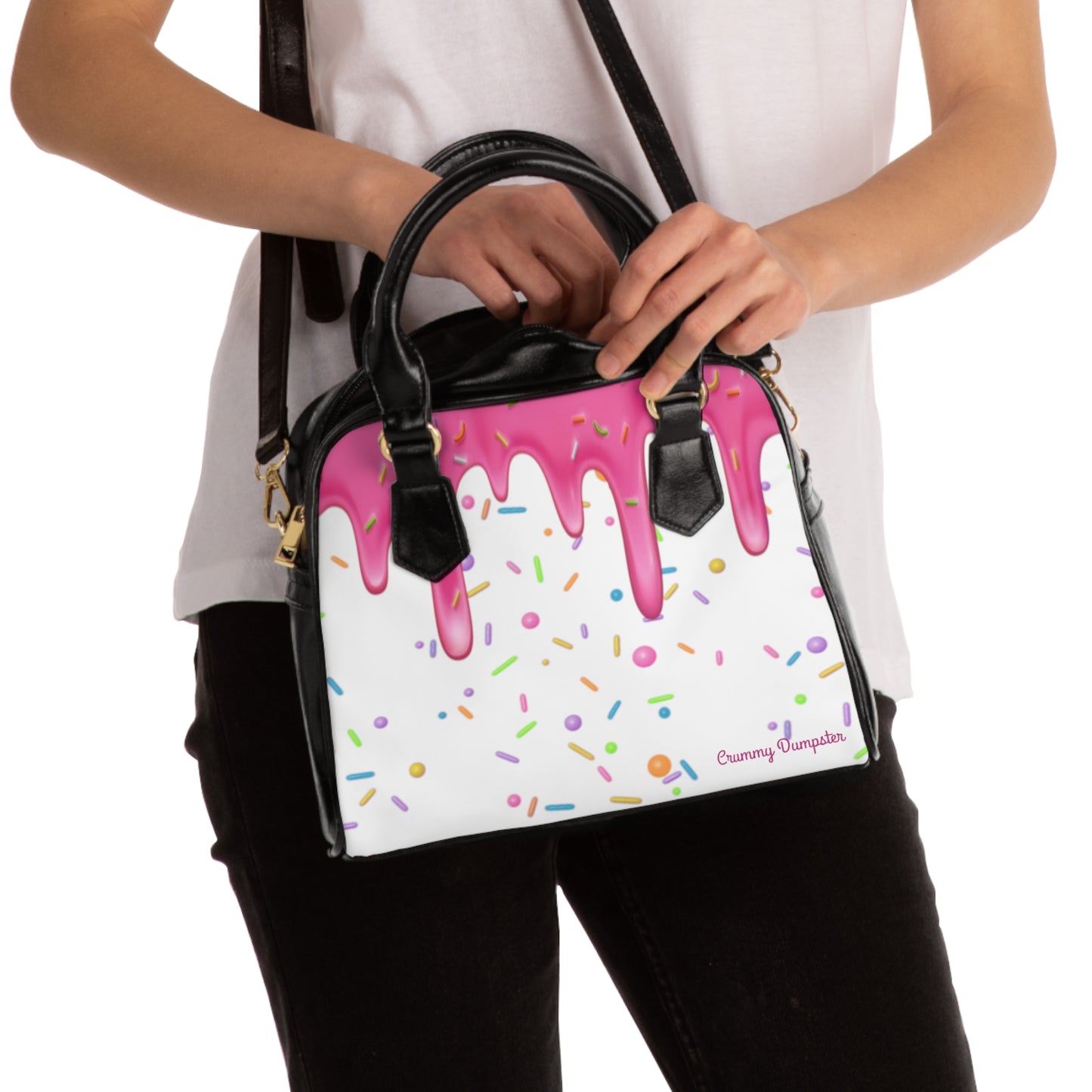 Sprinkle Pie Shoulder Handbag