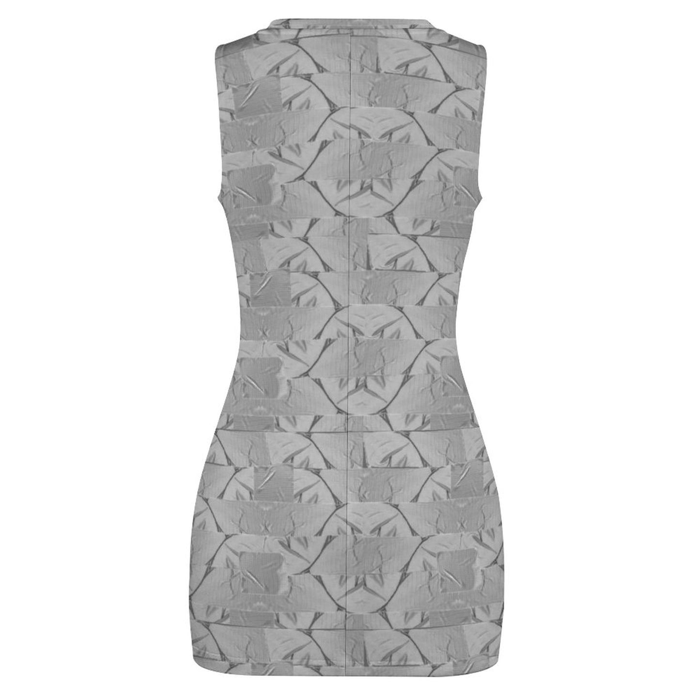 Ducted Cutout Bodycon Dress