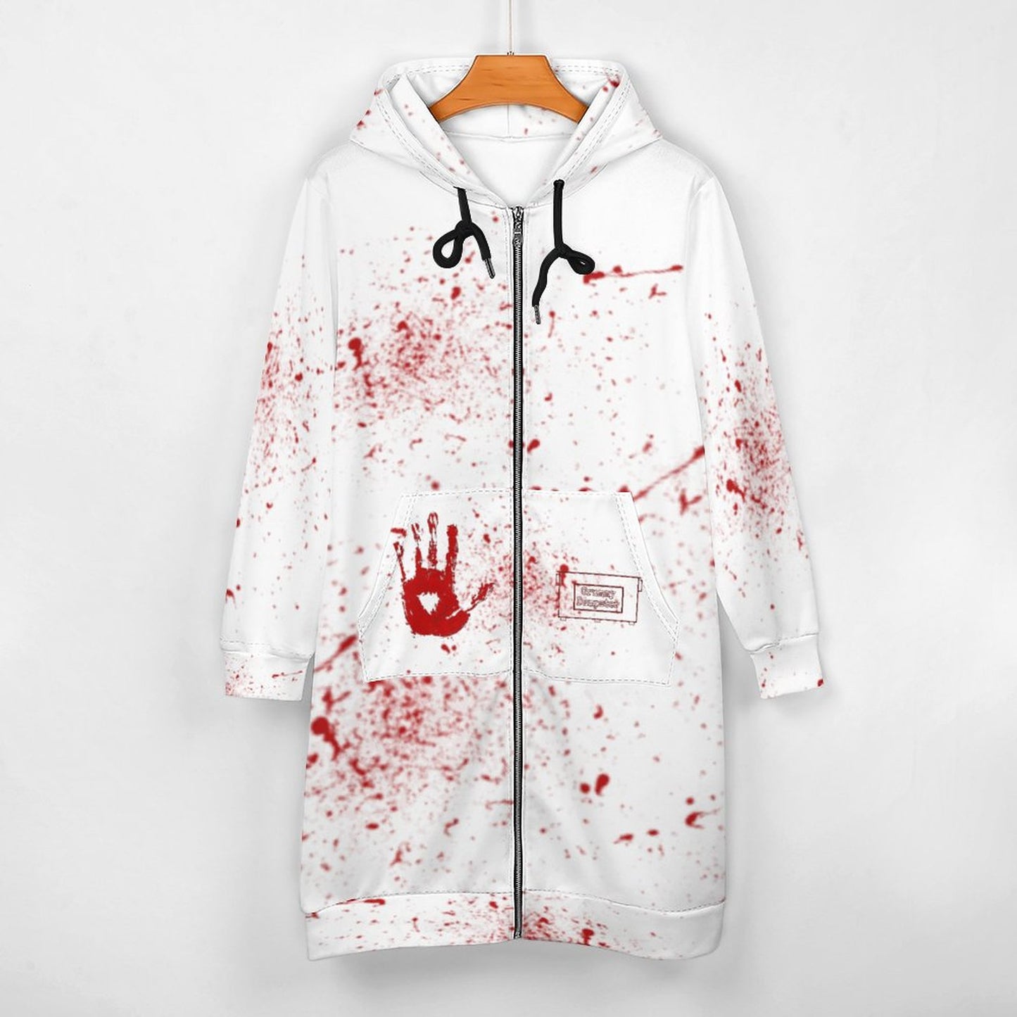 Blooodie Full Zipper Long Sleeve Hoodie