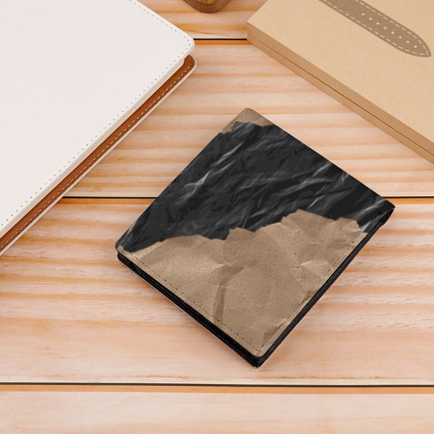 Trash Geode Card Holder Wallet