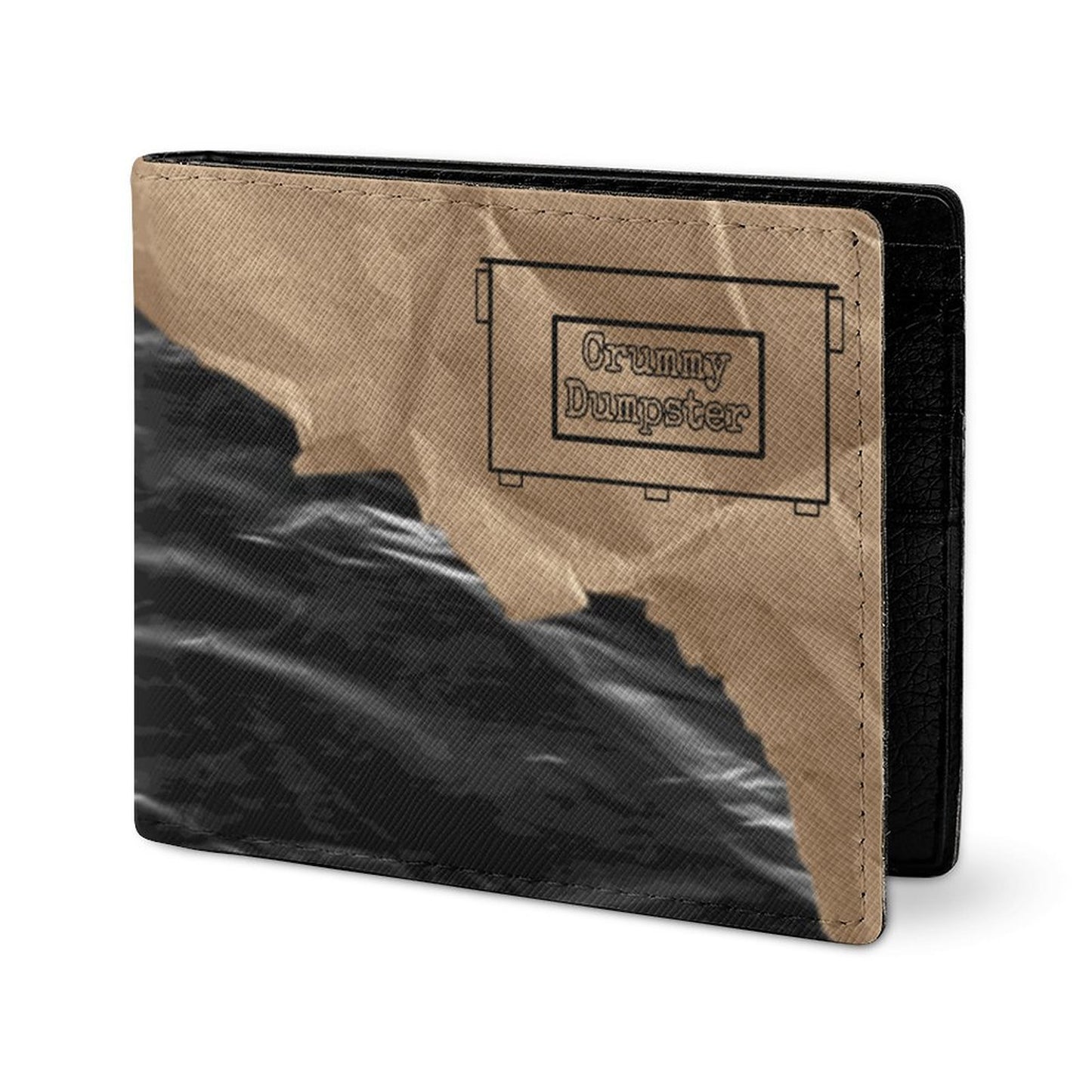 Trash Geode Card Holder Wallet