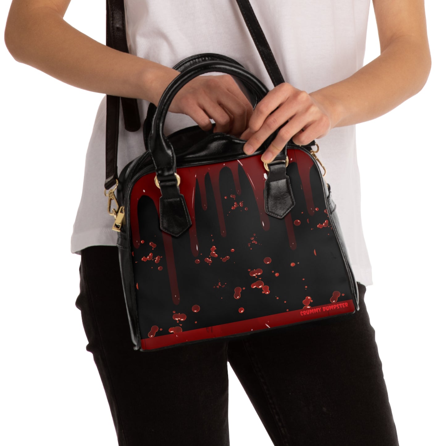 Blood Bag Shoulder Handbag