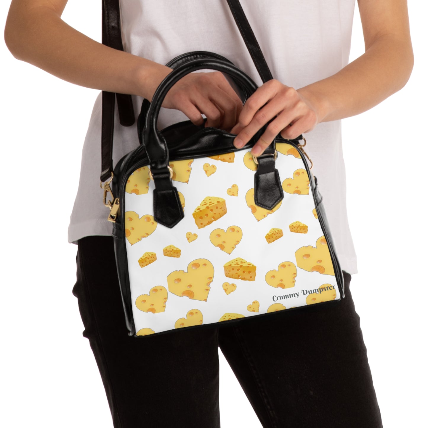 Cheesy Shoulder Handbag
