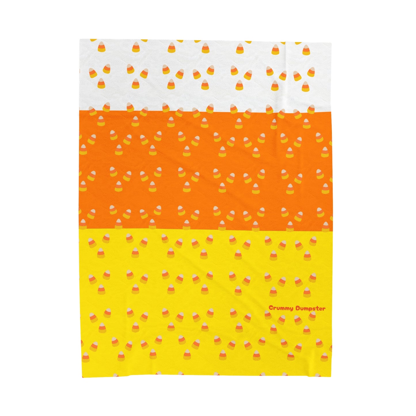 Candy Corny Velveteen Plush Blanket