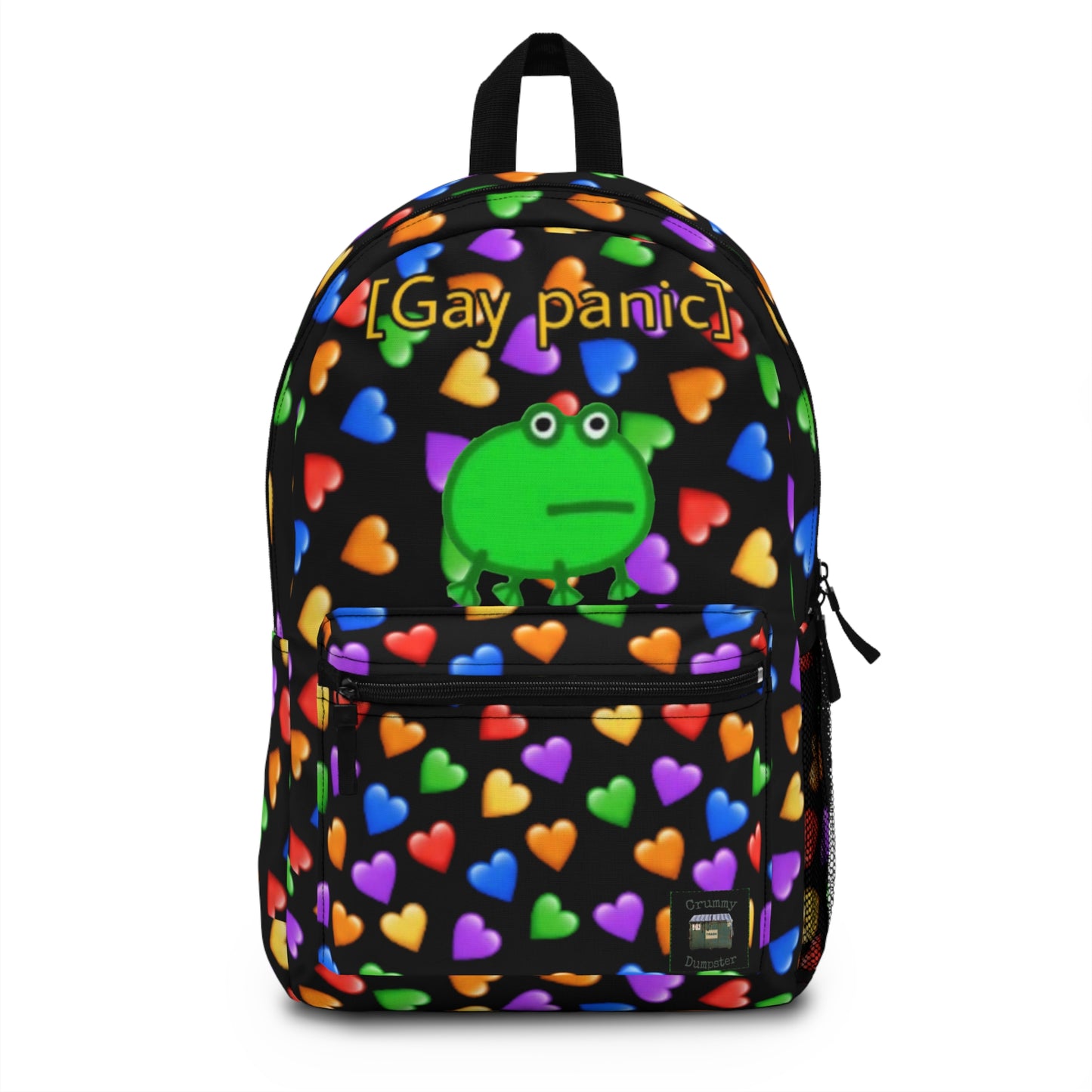 Frogs Gay Panic Backpack