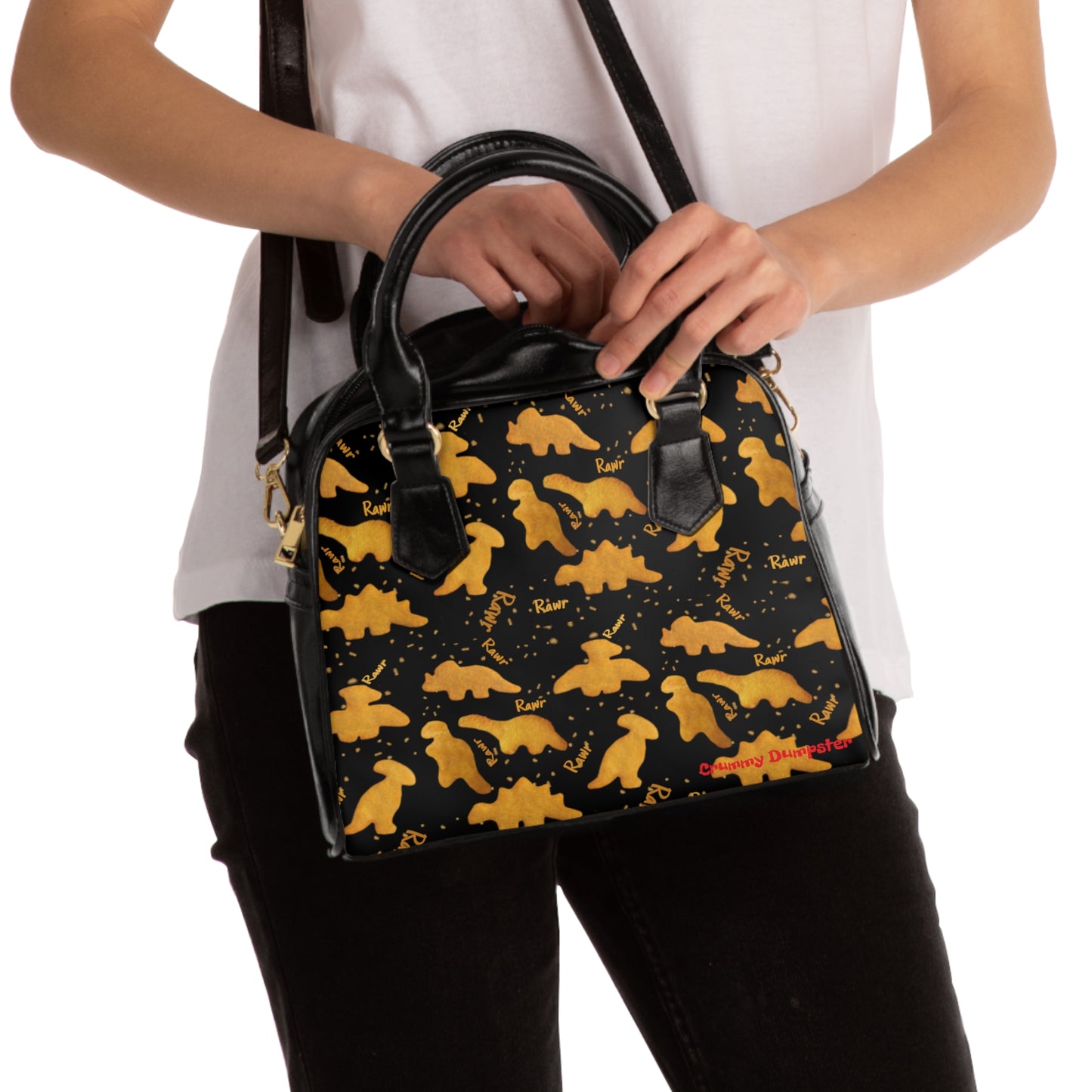 Dino Nuggies Shoulder Handbag