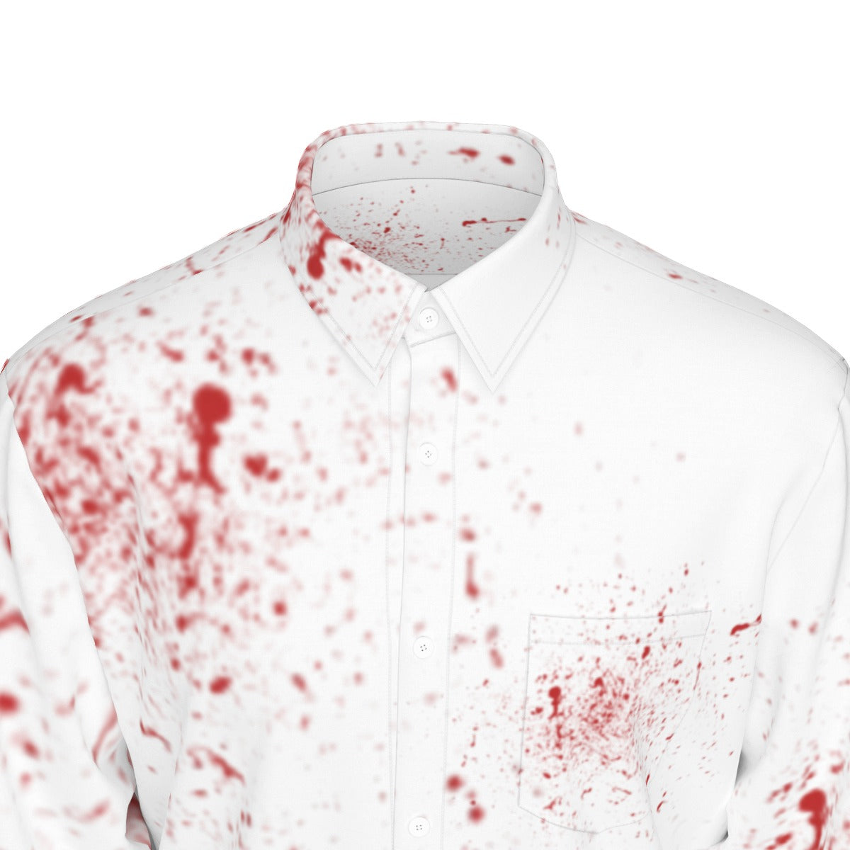 Bloodlust Men's Long Sleeve Shirt | 115GSM Cotton poplin