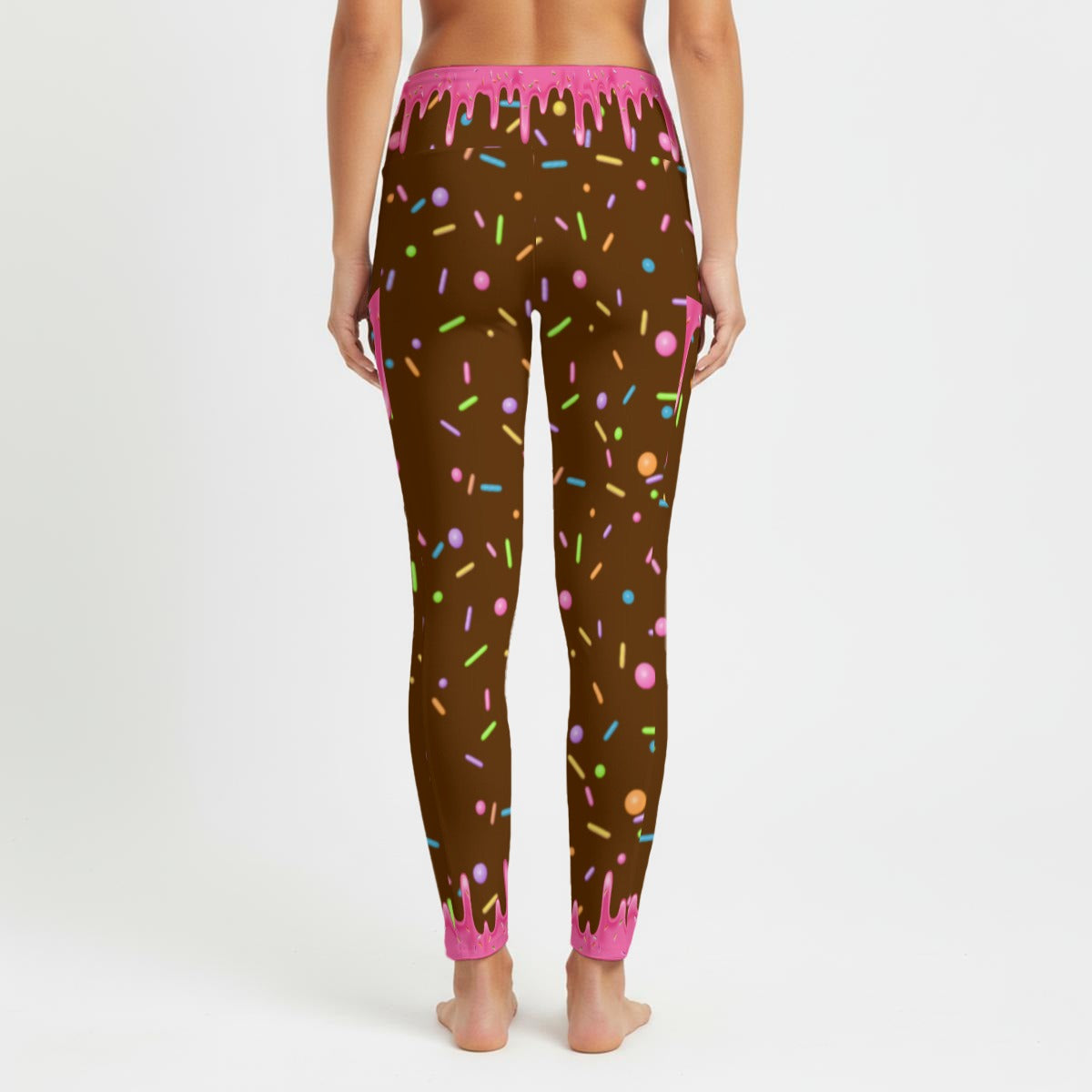 Gumdrop Buttons High Waist Leggings