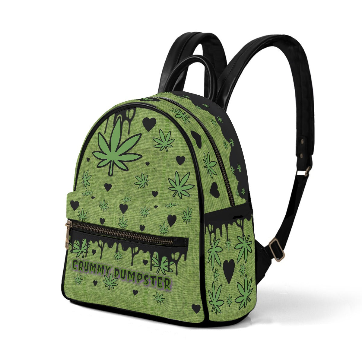 Resinated Small Size Backpack