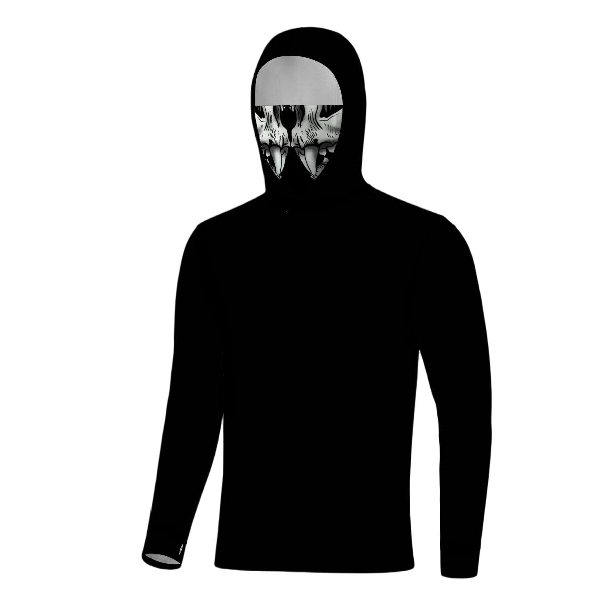 L.E. Thots N Sun Protection Hoodie with Face Cover