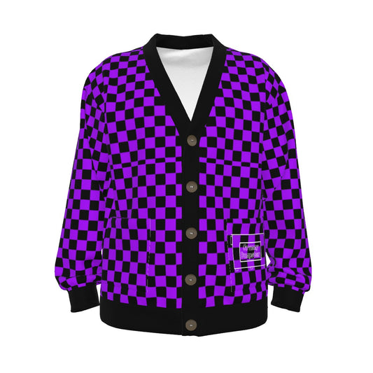 Chemically Romantic Knitted Fleece Cardigan