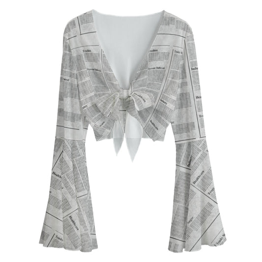 Trashy News Bell Sleeve Blouse