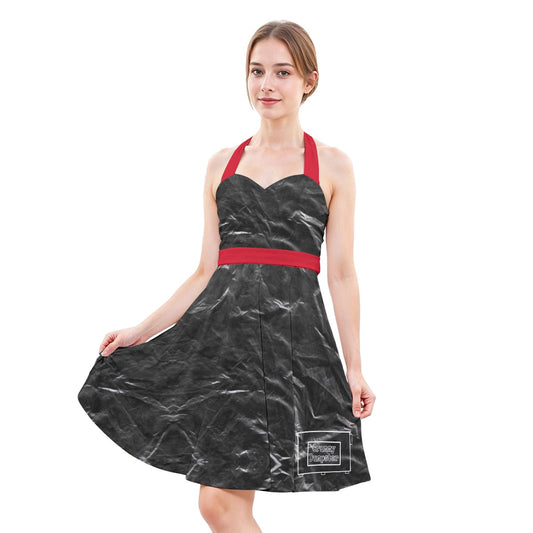 Grouchland Gown Halter Skater Dress