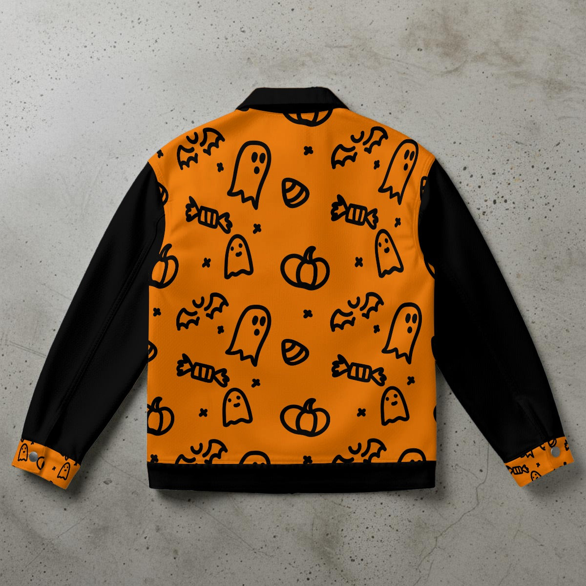 Hello Pumpkin Collared Jacket