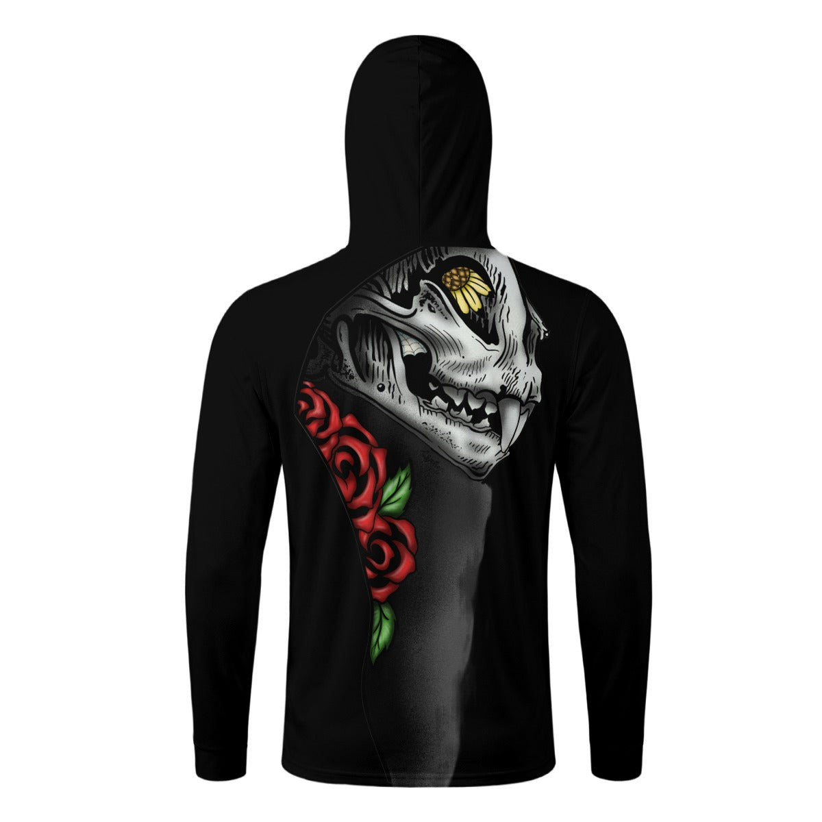 L.E. Thots N Sun Protection Hoodie with Face Cover