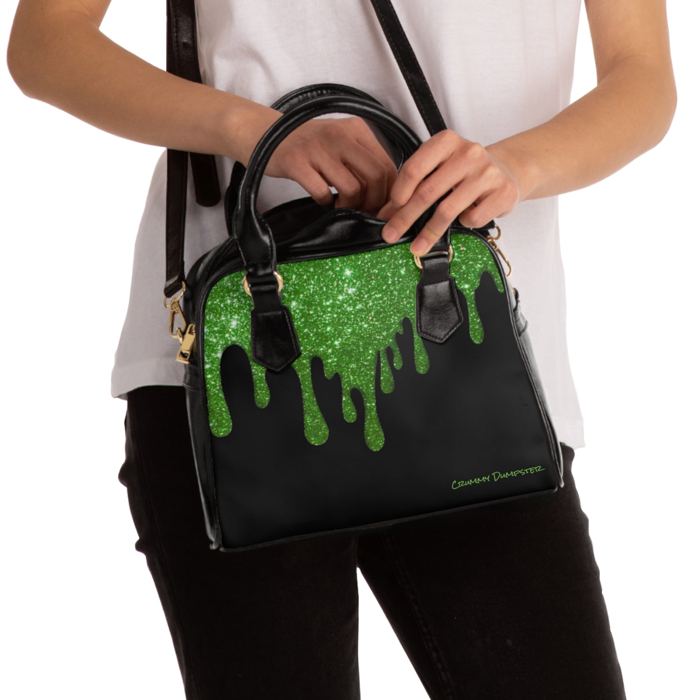 Toxic Glam Shoulder Handbag