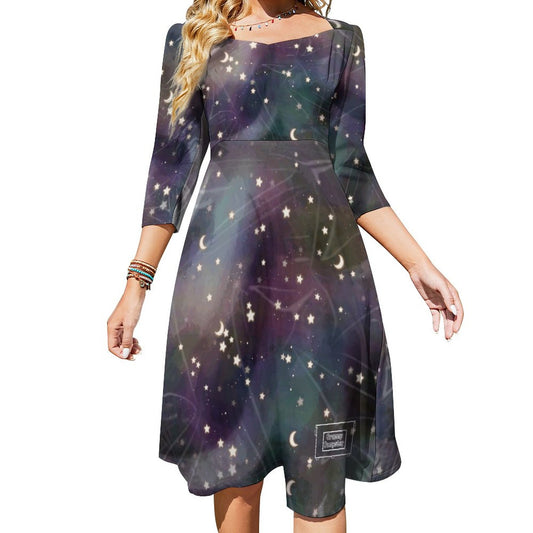Stardusted Bowknot Dress