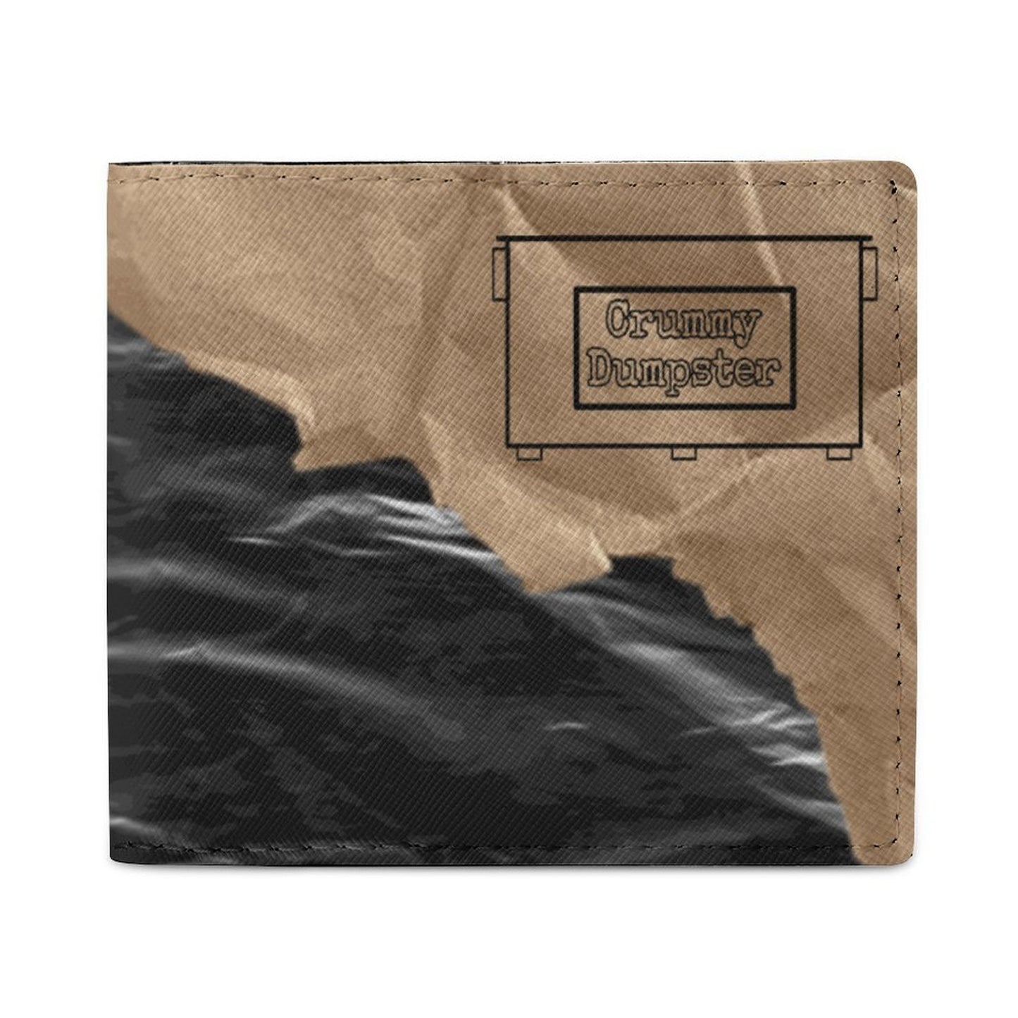 Trash Geode Card Holder Wallet